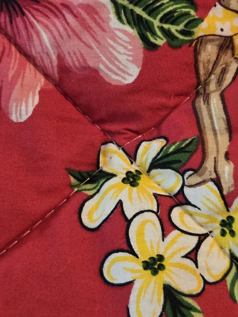 Dean Miller Heavenly Aloha Hula Girl Comforter 2 Shams Cotton Full Size